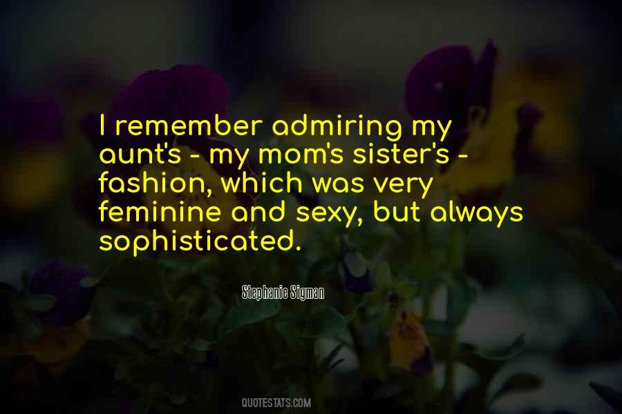 Aunt Sister Quotes #369594