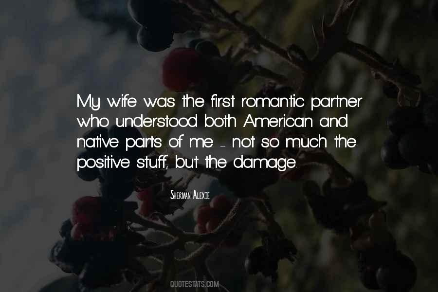 Me And My Wife Quotes #195857