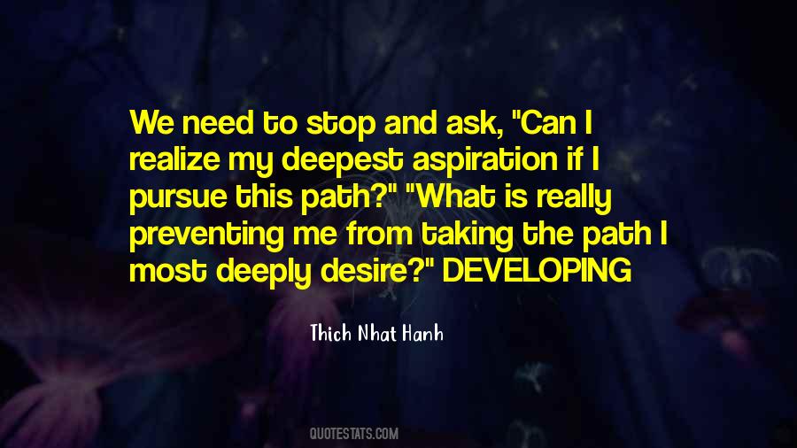 What Is The Deepest Quotes #93819