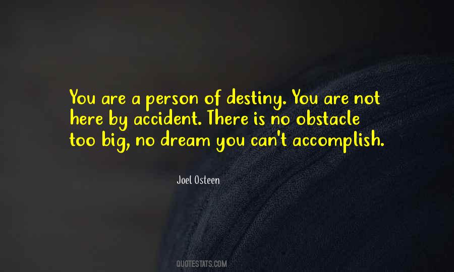 No Obstacle Is Too Big Quotes #391082