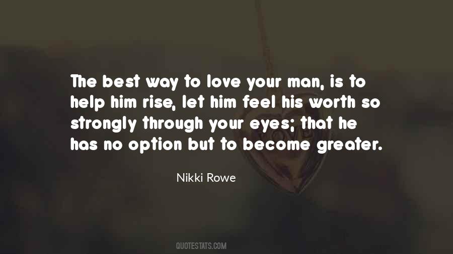 Love Through His Eyes Quotes #1772865