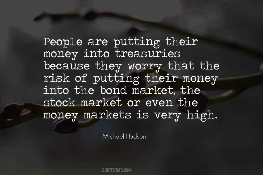 Stock Market Risk Quotes #663832