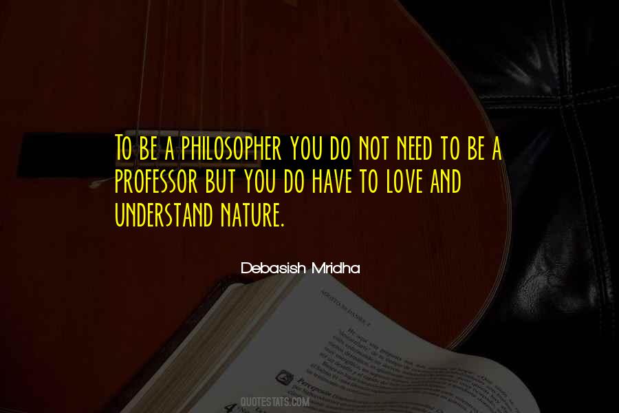 Nature Philosophy Quotes #456782