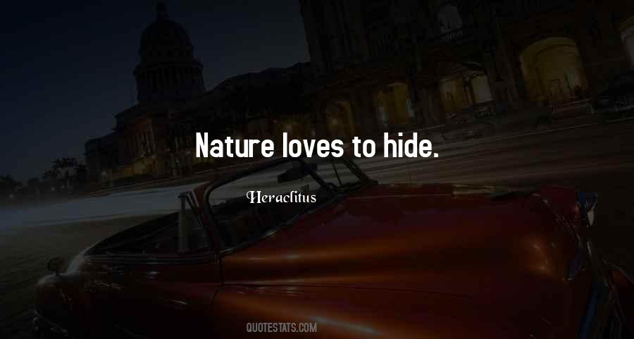 Nature Philosophy Quotes #876471
