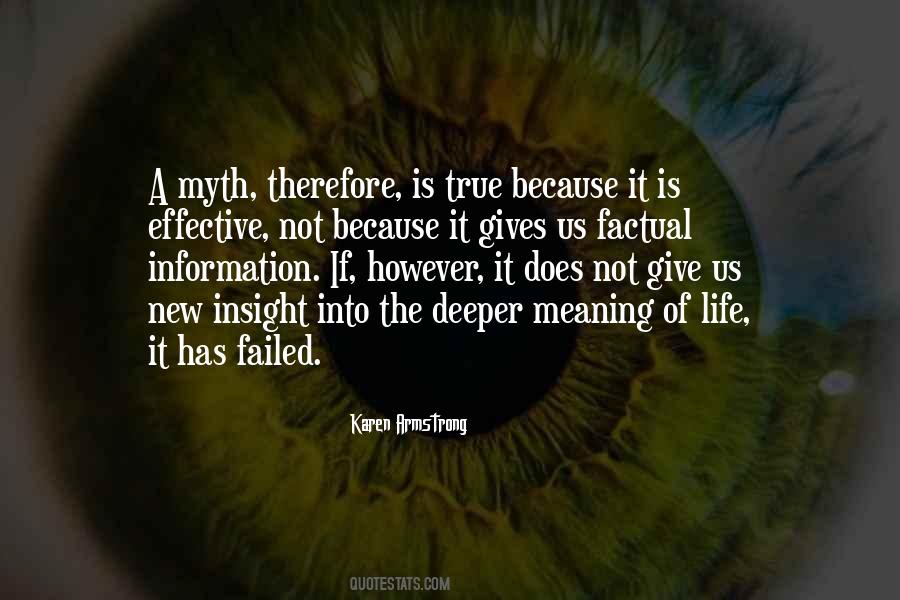 Give Life A Meaning Quotes #1372345