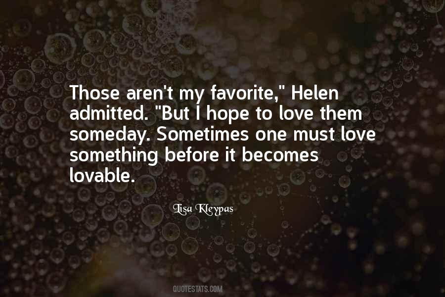 My One Love Quotes #167930