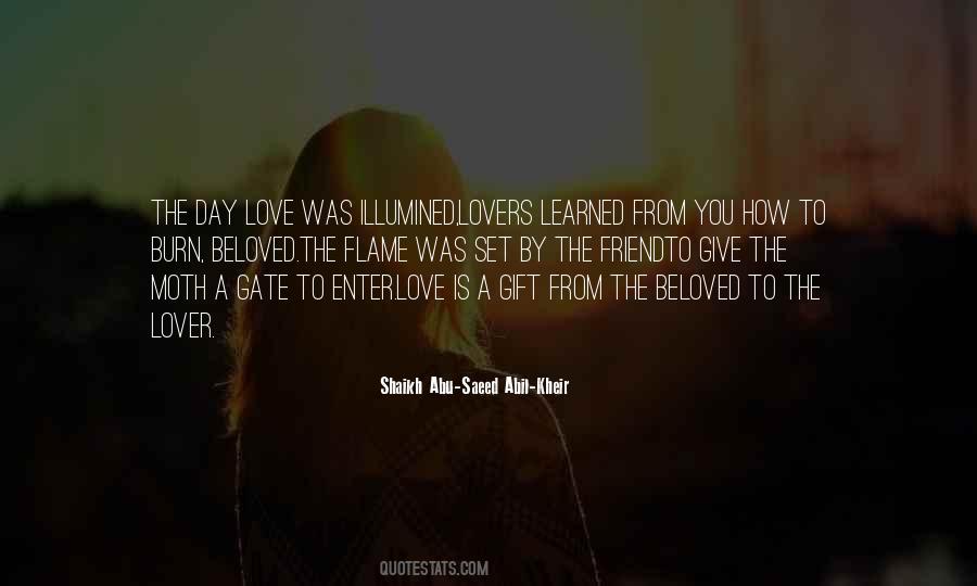 Love Is A Gift Quotes #1841796