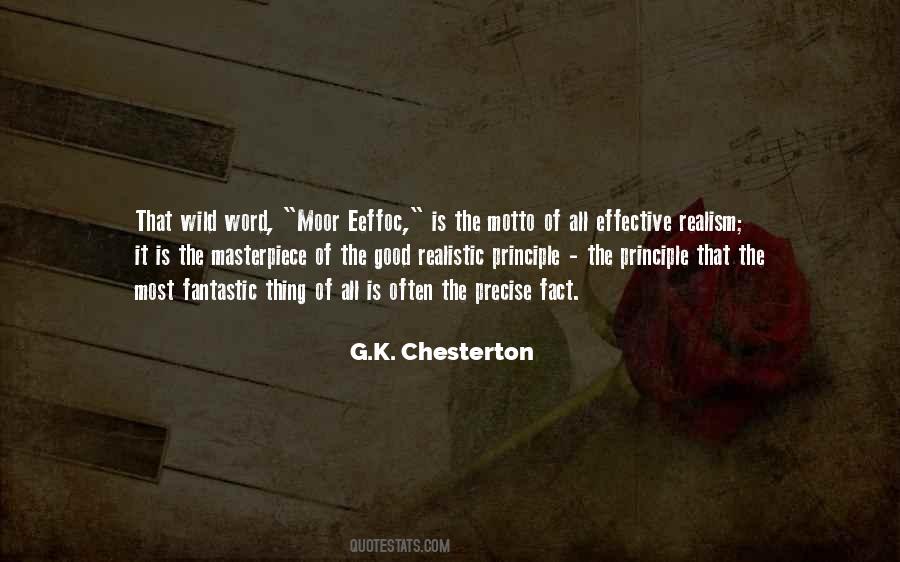 K Chesterton Quotes #12669