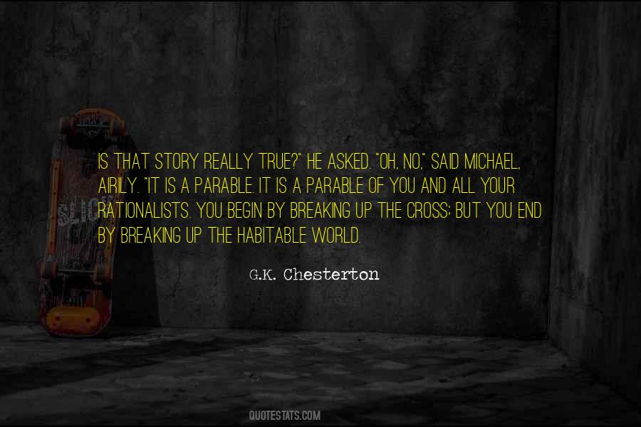 K Chesterton Quotes #43696