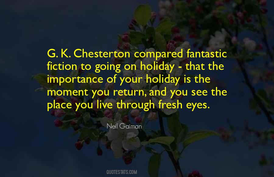 K Chesterton Quotes #501302