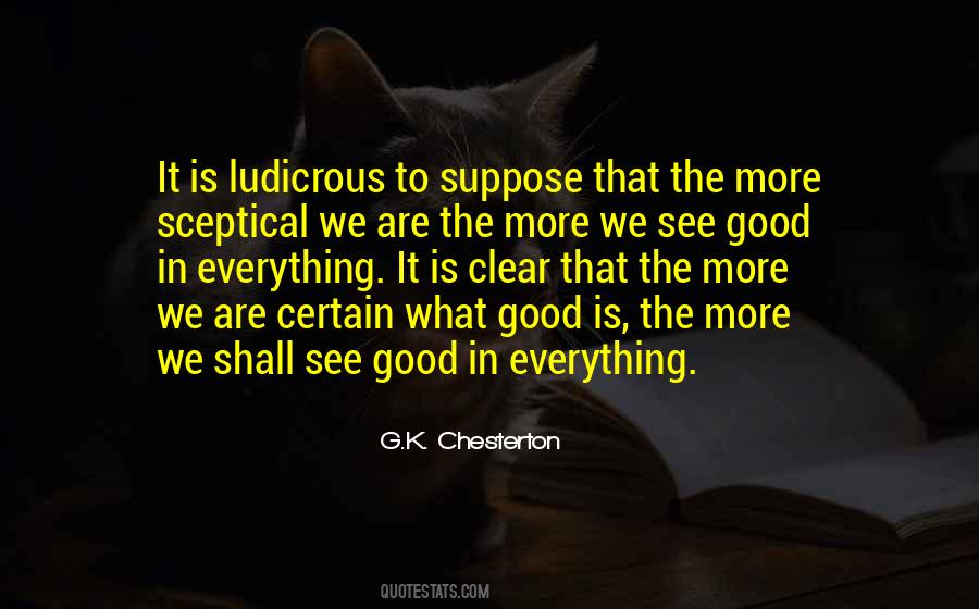 K Chesterton Quotes #6894