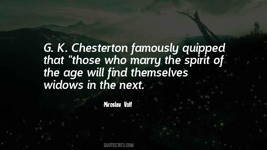 K Chesterton Quotes #938933