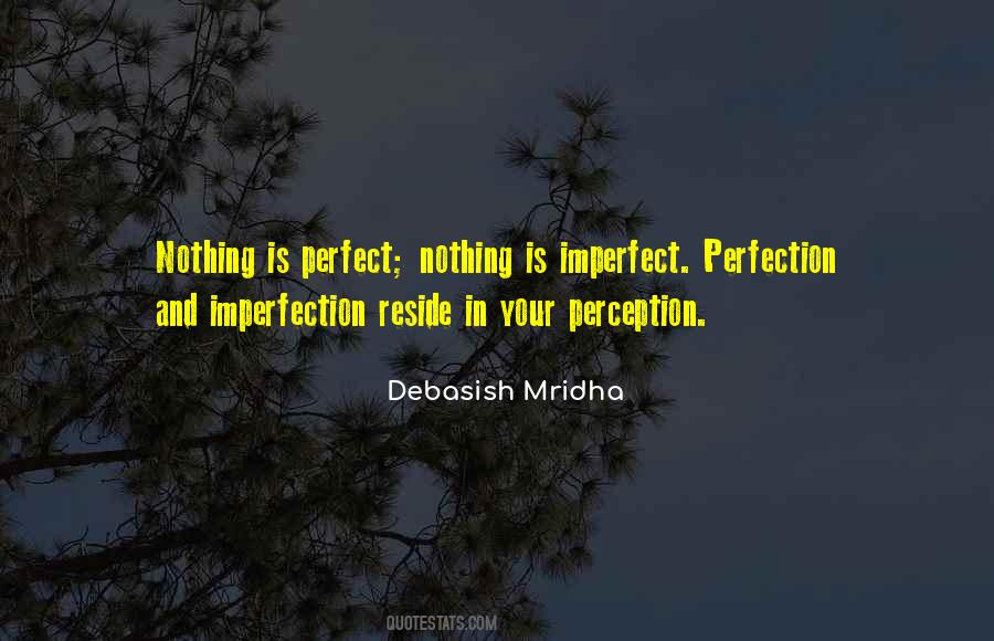 Quotes About Imperfection Perfect #1042878