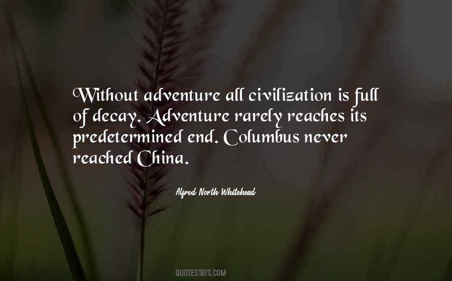 End Of Adventure Quotes #1494396