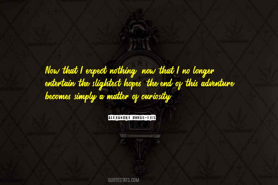 End Of Adventure Quotes #267331