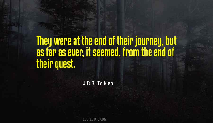 End Of Adventure Quotes #917017
