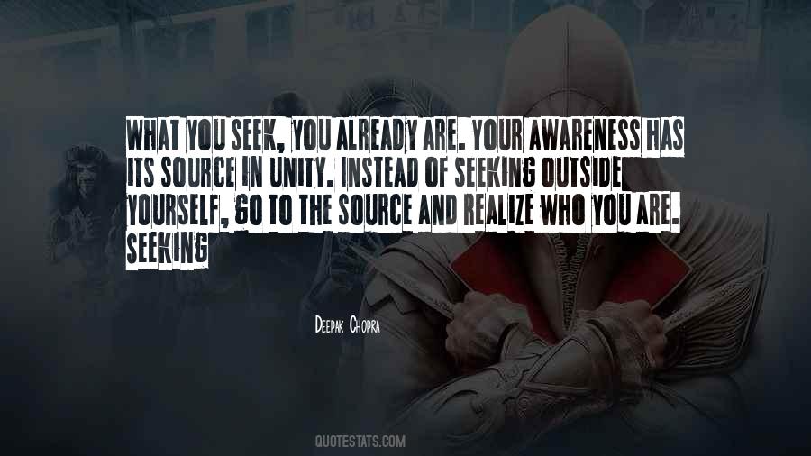 Realize Who You Are Quotes #118510