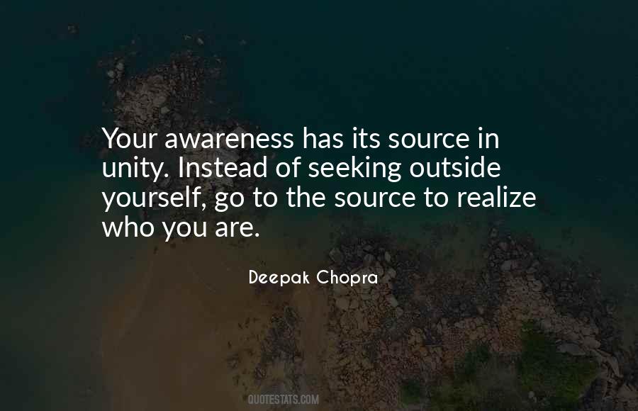 Realize Who You Are Quotes #277042