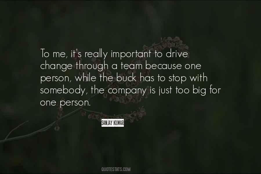 One Change Quotes #184787