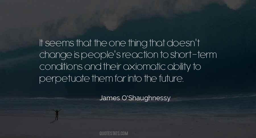 One Change Quotes #19129
