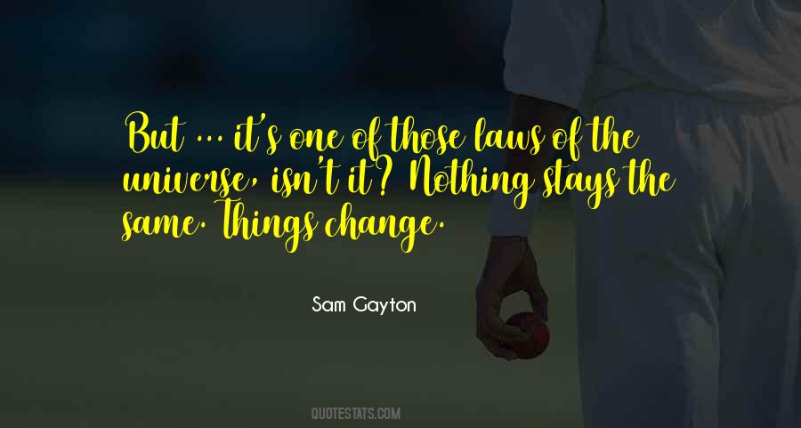 One Change Quotes #274642
