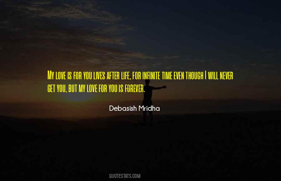 My Love For You Forever Quotes #825844