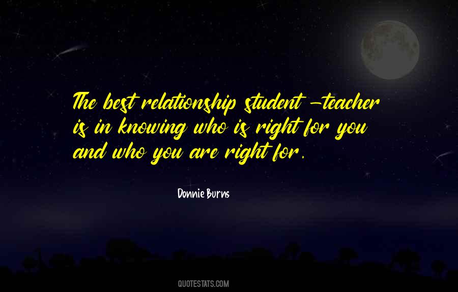 Student Relationship Quotes #885571