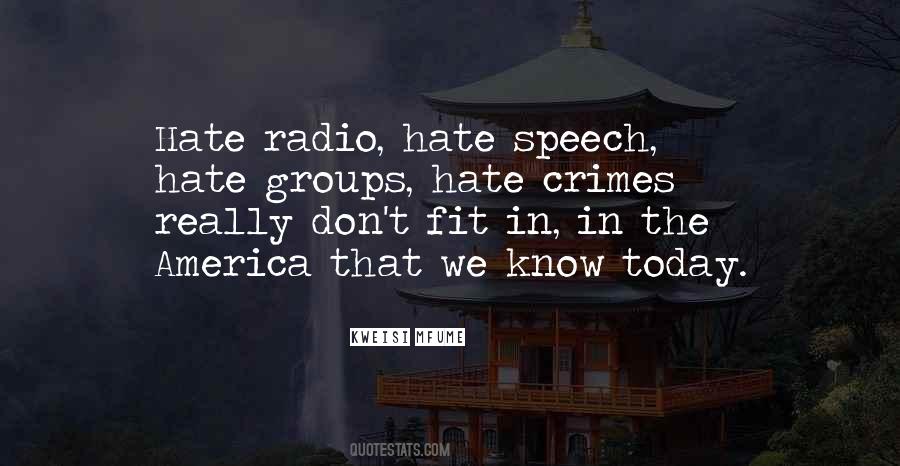 Hate Today Quotes #379154