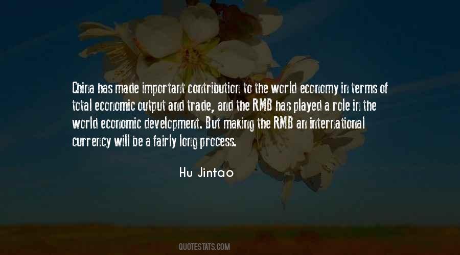 Quotes About Development Of Economic #1424770