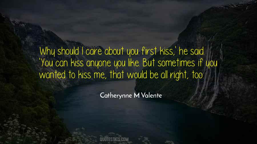 You Care About Me Quotes #180921