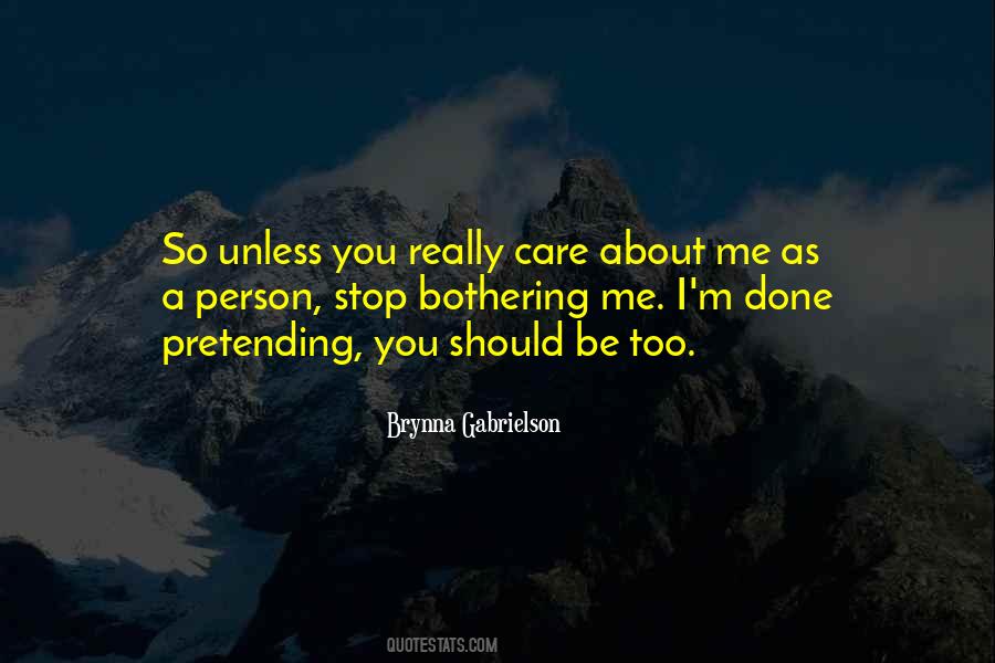 You Care About Me Quotes #946415