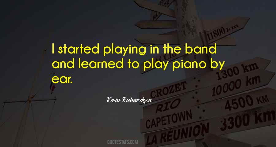 I Play Piano Quotes #477172