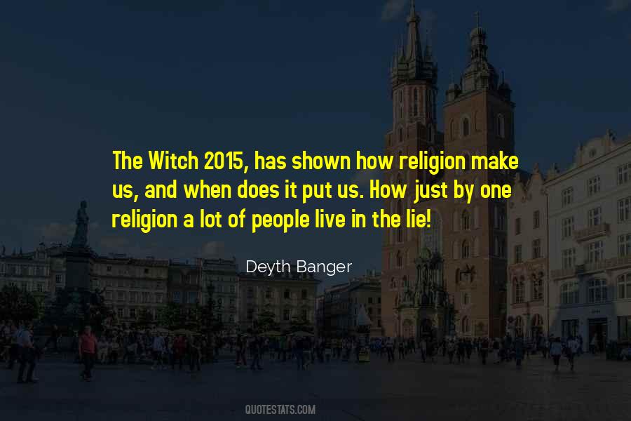 One Religion Quotes #1256513