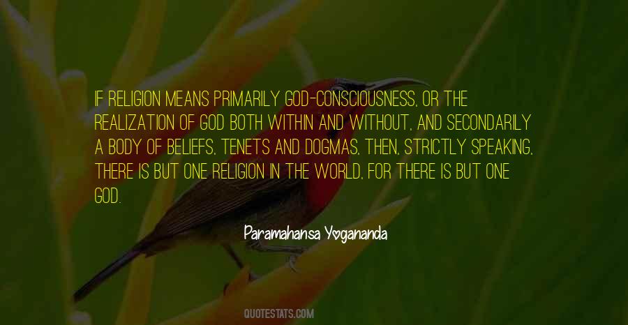 One Religion Quotes #1301275