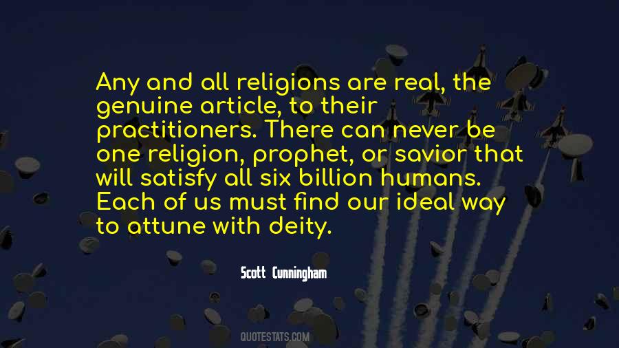 One Religion Quotes #203727