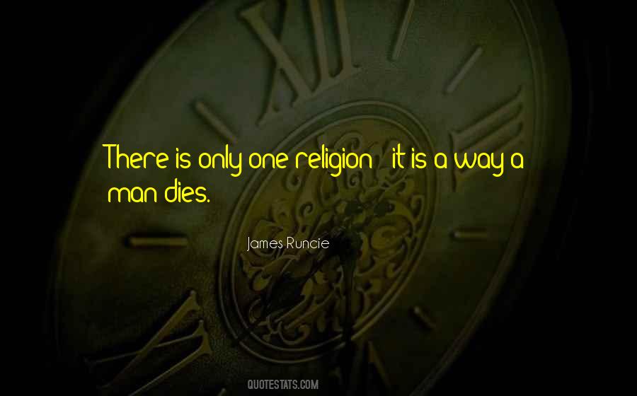 One Religion Quotes #62767