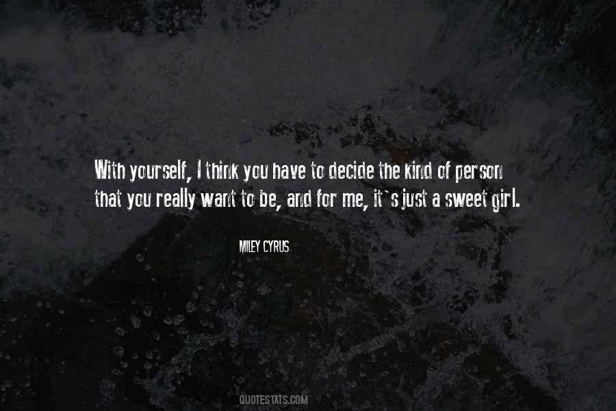 Sweet And Kind Person Quotes #1215506