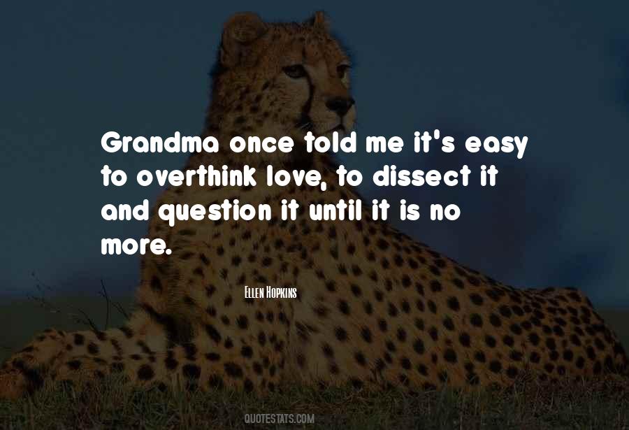 To Grandma Quotes #1643916