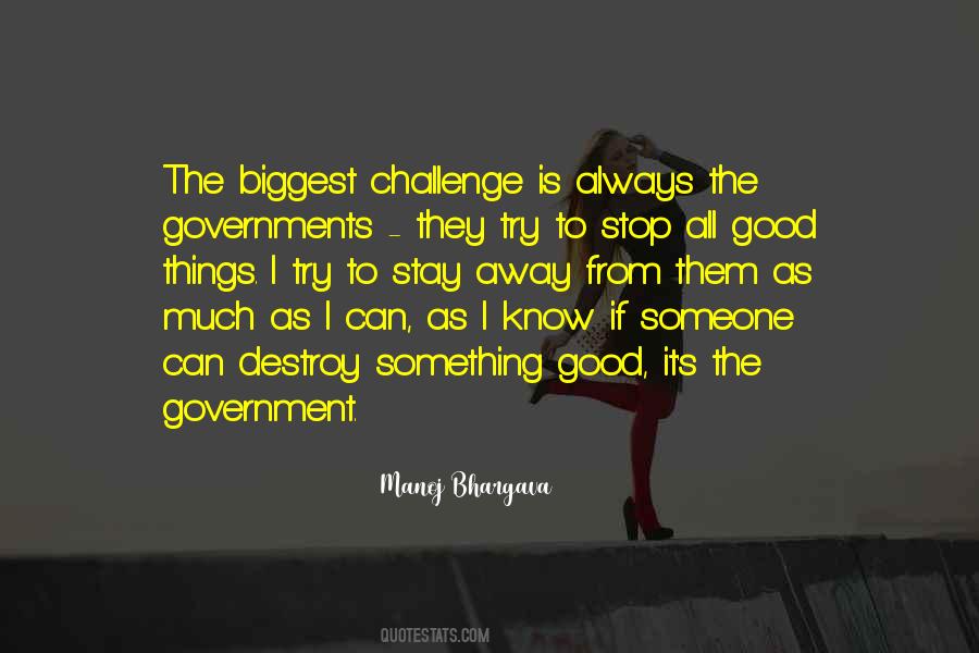 Quotes About Government Is Good #1693605