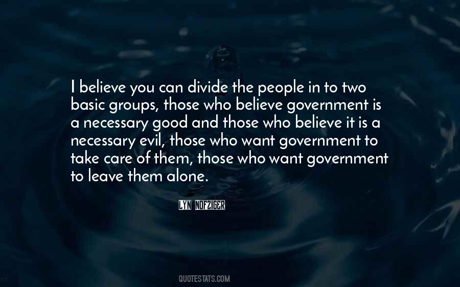 Quotes About Government Is Good #763146