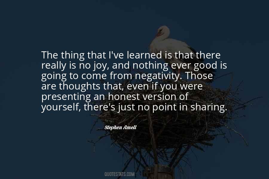 Point Of You Quotes #229972