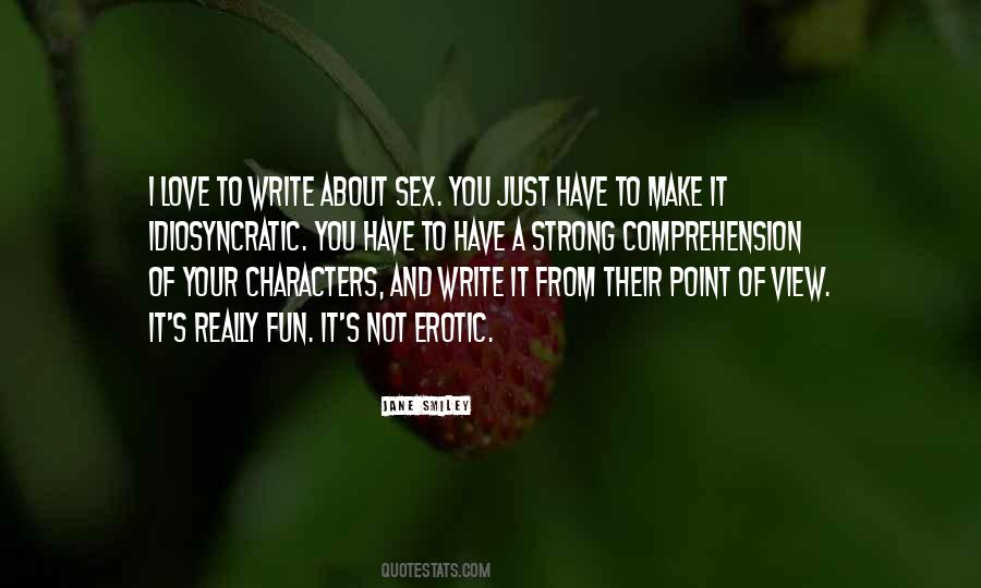 Point Of You Quotes #271856