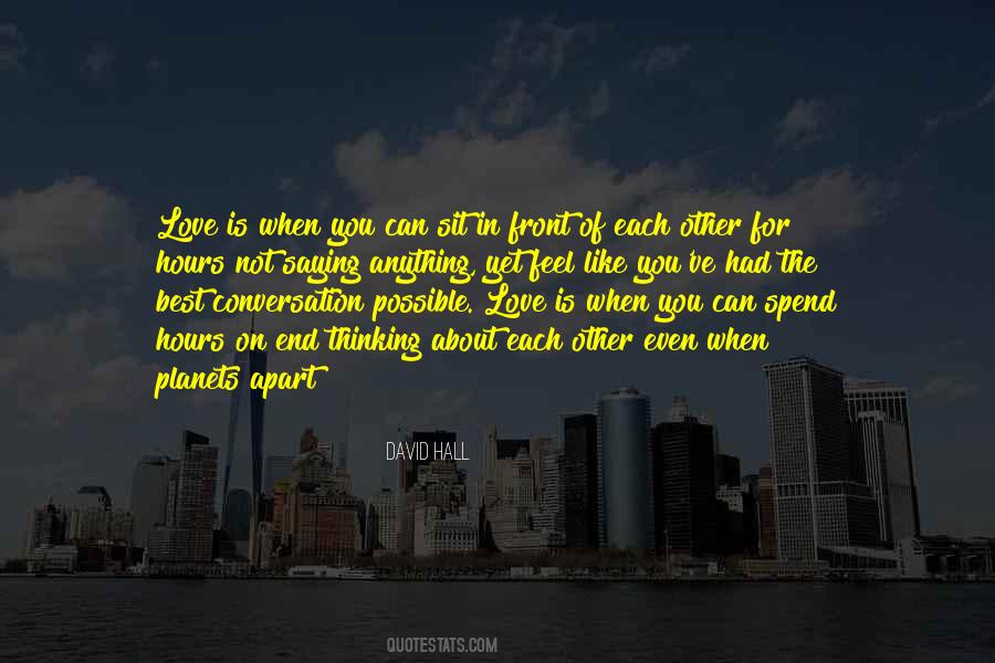 Best Conversation Is Quotes #1495674