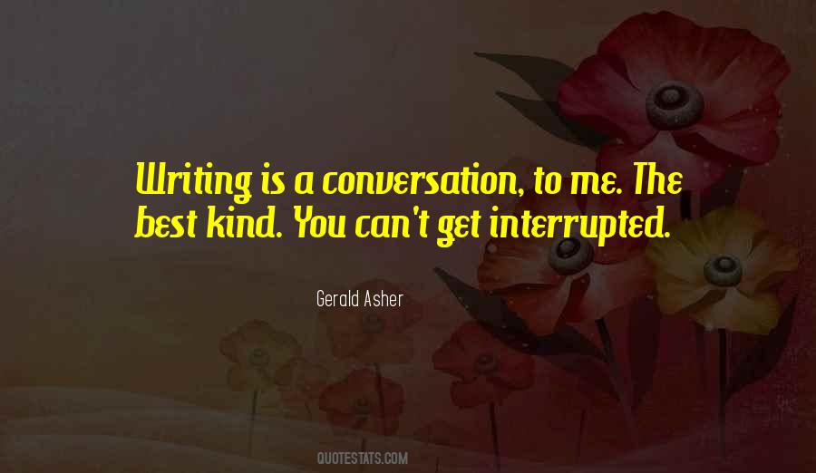 Best Conversation Is Quotes #1786304