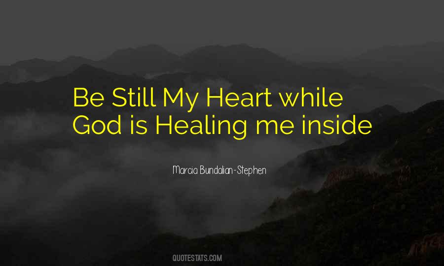 Healing From The Inside Out Quotes #1830706