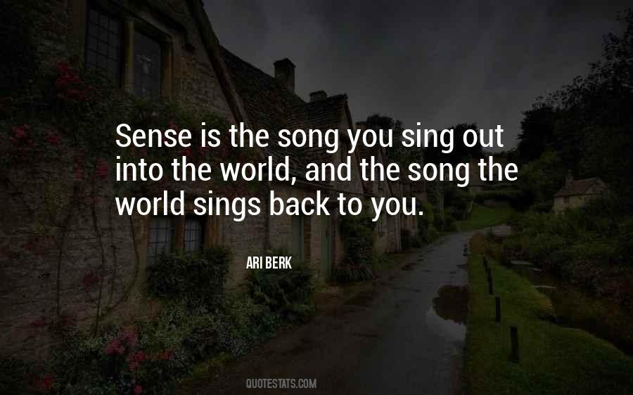 Sing Out Quotes #1768854