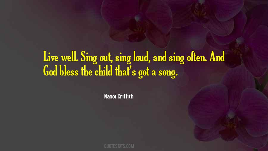 Sing Out Quotes #536507