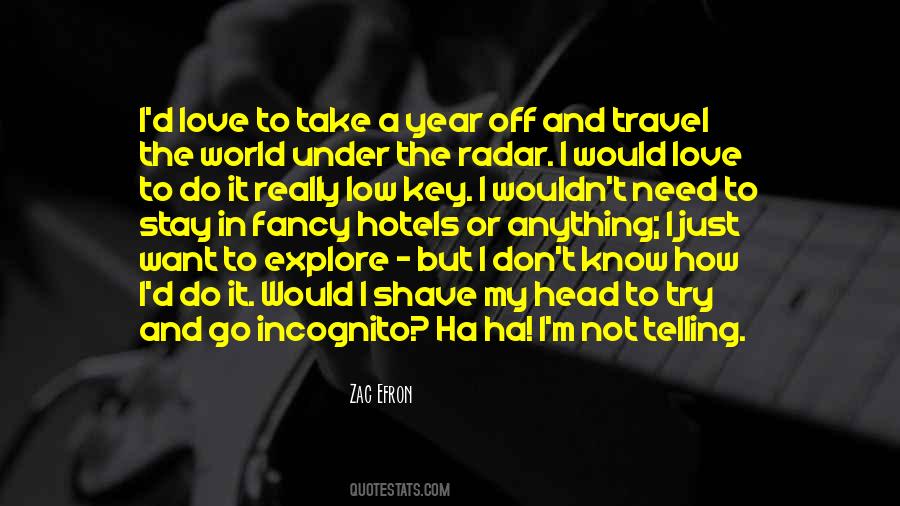 I Need To Travel Quotes #380091