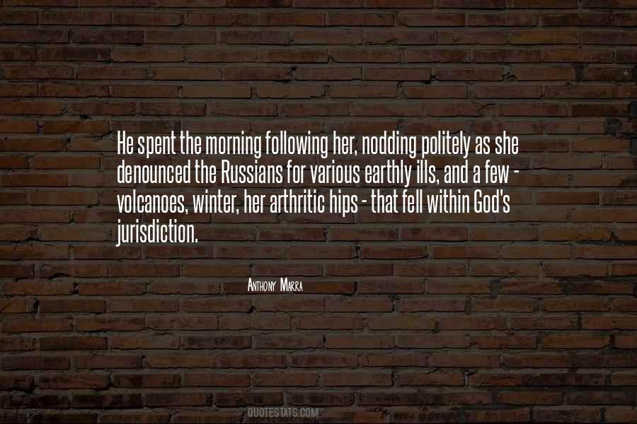 Morning Winter Quotes #1311172