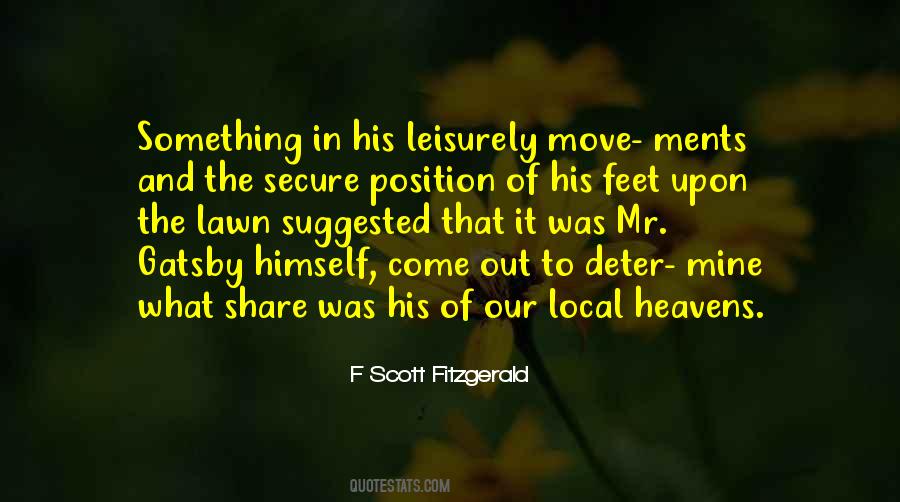Mr Gatsby Quotes #323996